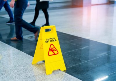yellow caution sign highlighting the importance of financial safeguards